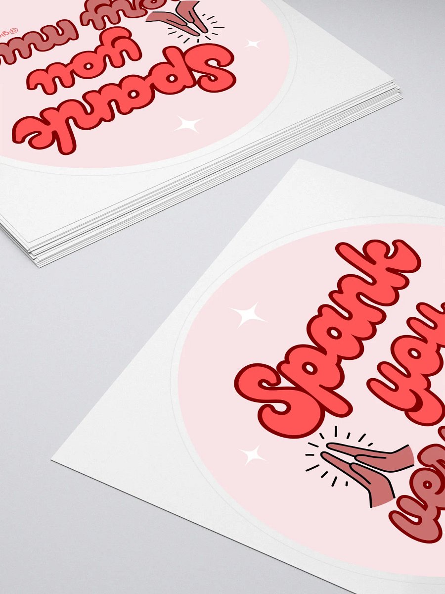 Spank You stickers product image (4)