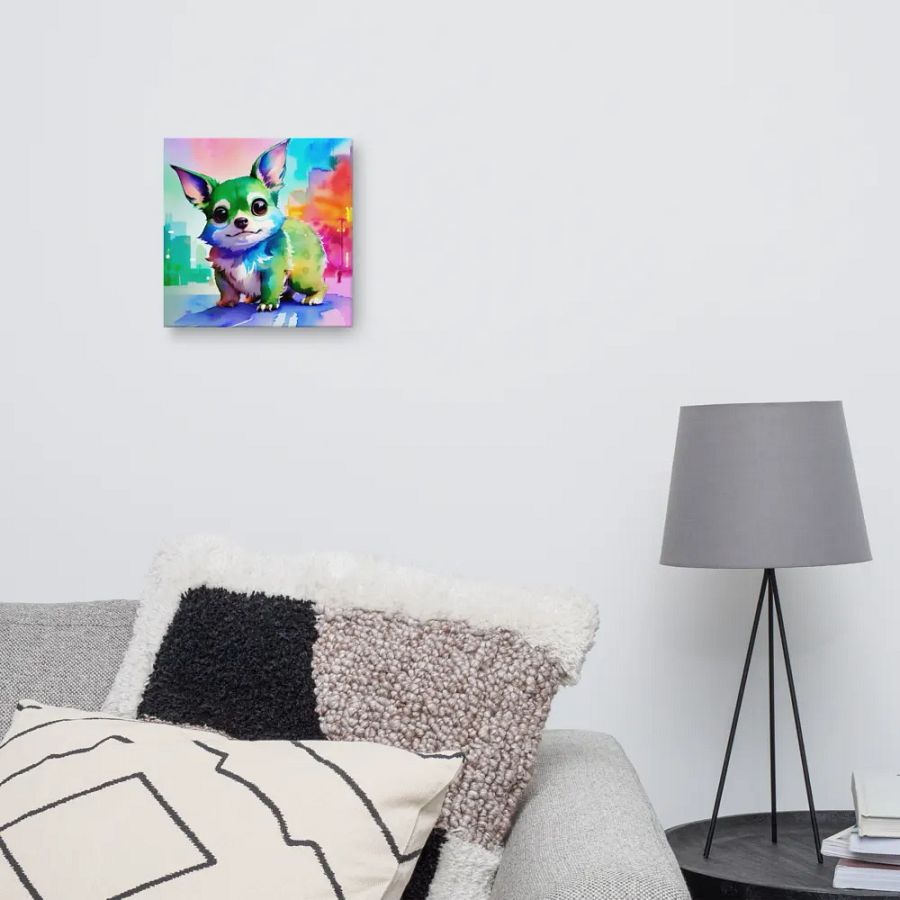 Cute Dog Digital Painting - v14 product image (10)
