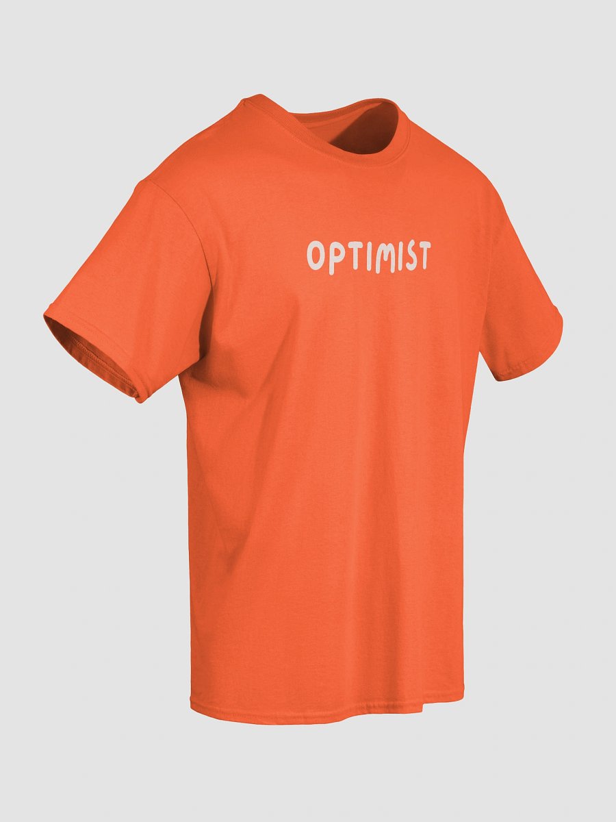 “OPTIMIST” Upbeat Unisex Tee #2 product image (4)