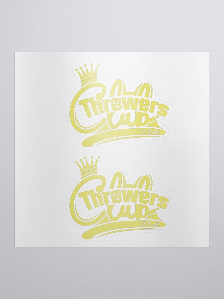 TClub Yellow Sticker product image (1)