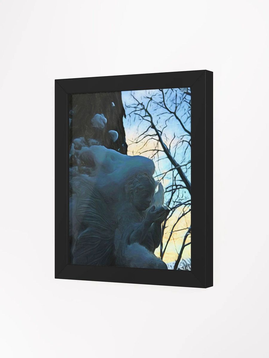 Angel On My Tree Framed Poster product image (82)