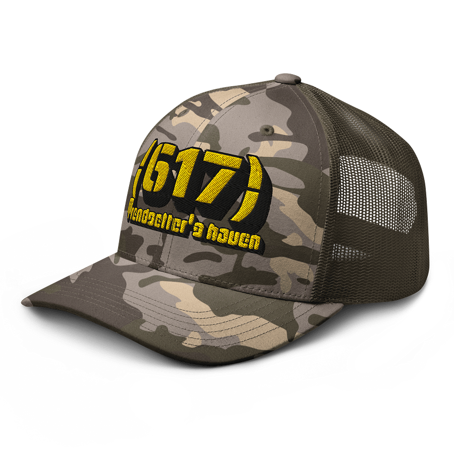 Trendsetter's Haven Camo Trucker Cap product image (4)