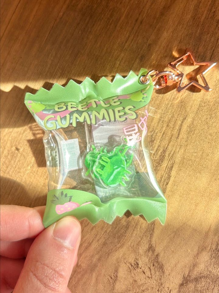 Beetle Gummies Shaker Keychain product image (1)