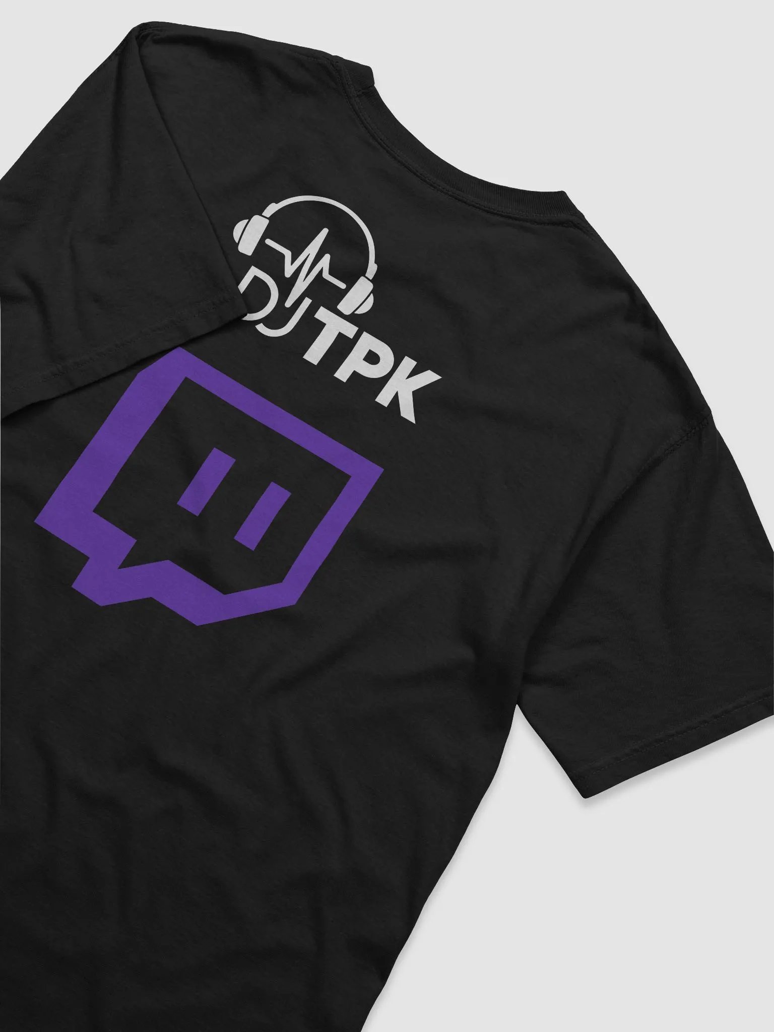 T-Shirt with Dj & twitch Logo product image (4)