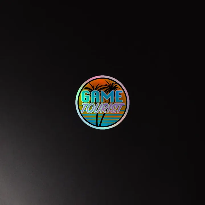 Game Tourist Holographic Sticker product image (2)