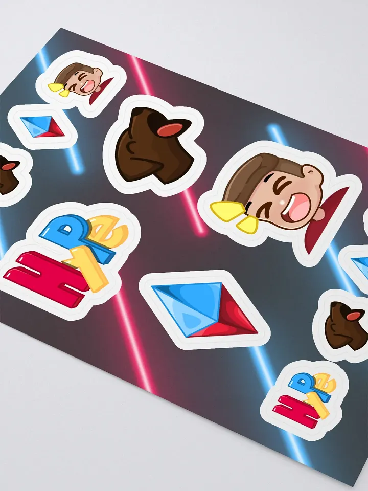 Aqajj Emote Sticker Sheet product image (2)