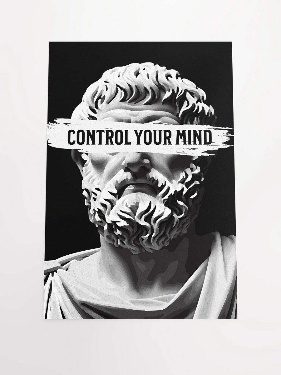 Control Your Mind Seneca Stoic Matte Paper Poster product image (3)