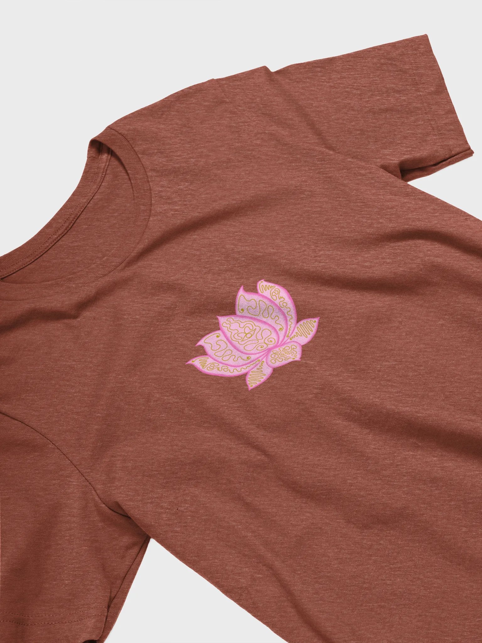 Golden Lotus Blossom T-Shirt product image (3)