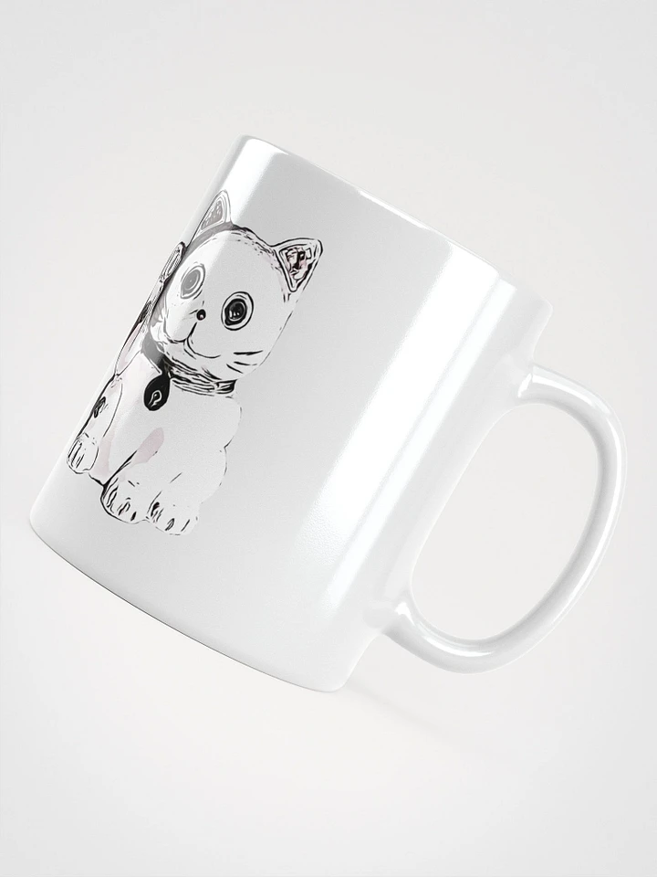 Black & White Maneki-Neko Mug product image (1)