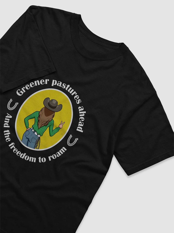 Greener Pastures Ahead - looser fit t-shirt product image (2)