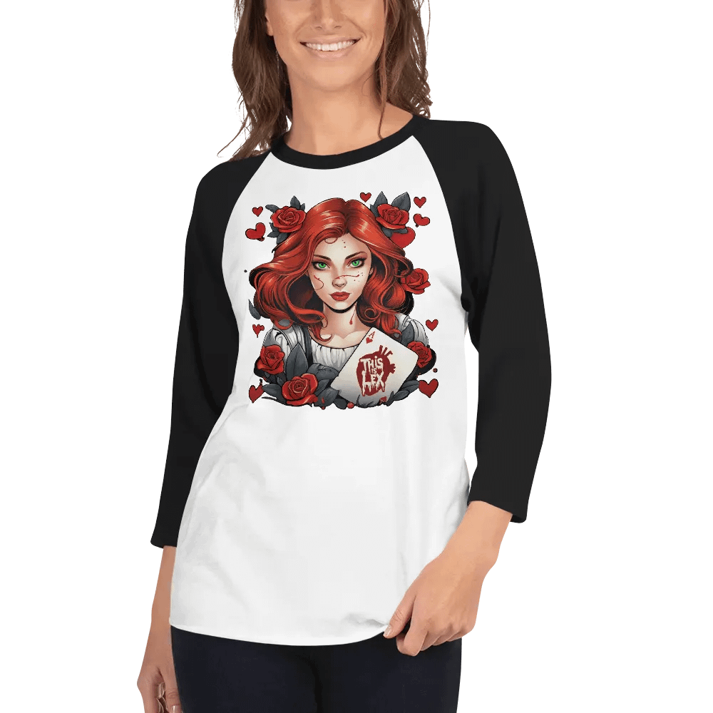 Painting the Roses Red Baseball Shirt product image (4)
