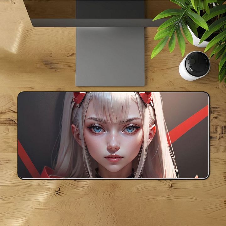 Zero Two Desk Mat - 12"x22" from Darling in the Franxx product image (1)