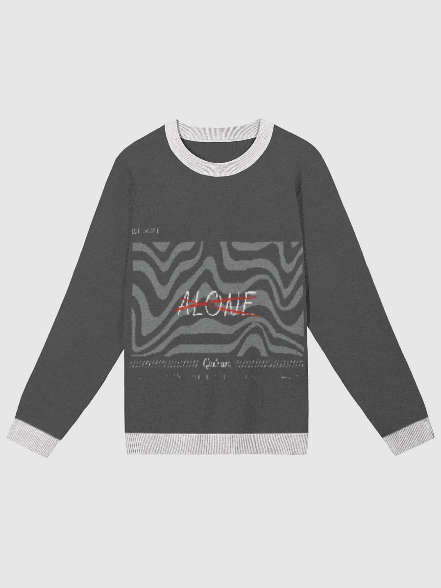 Call upon Me, I will respond to you. – 4060 | Unisex Knitted Crewneck Sweater Classic Fit product image (5)
