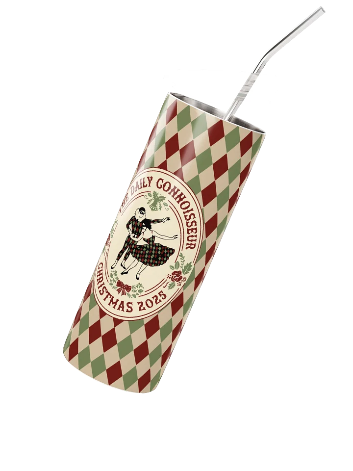 Harlequin Christmas Stainless Steel Tumbler product image (2)