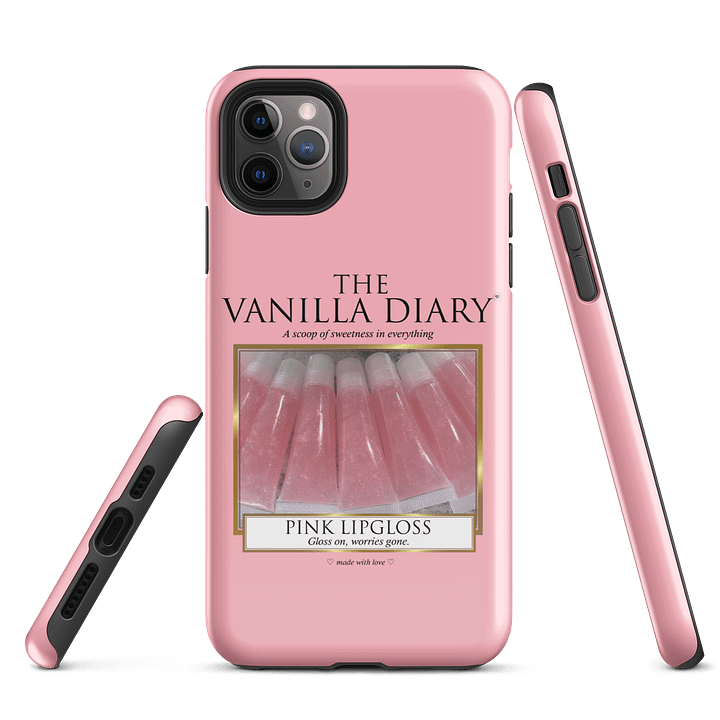 Pink Lipgloss (So Juicy) Phone Case - The Vanilla Diary product image (1)
