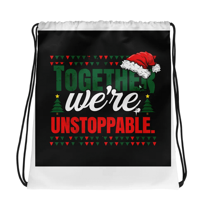 Festive Together Drawstring Bag product image (1)