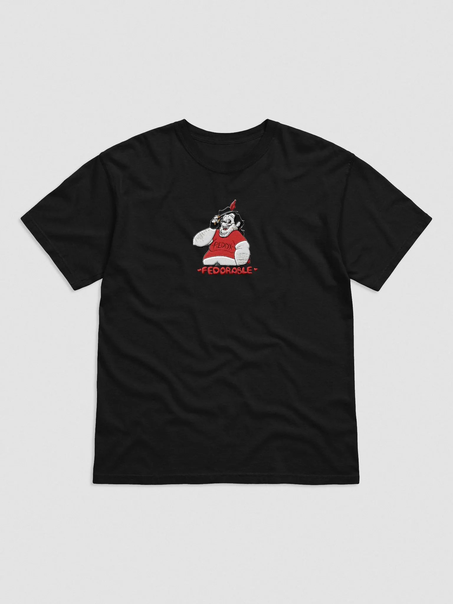 ReddX Fedorable T-Shirt (Embroidered) product image (1)