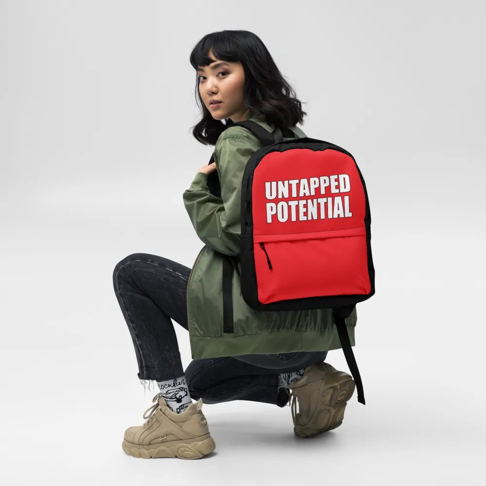Untapped Potential Red Backpack product image (10)