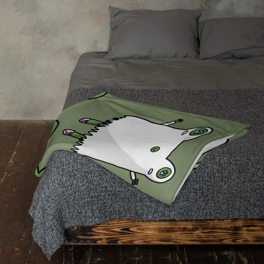Smol Frog Blanket by Grim Jr. product image (11)