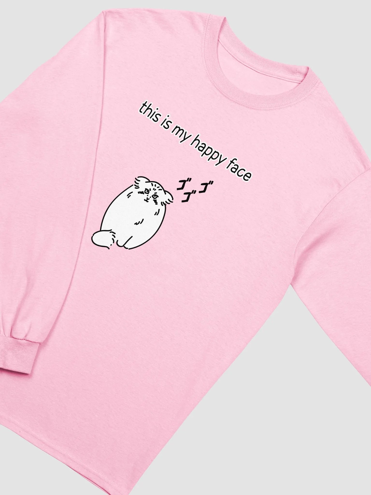 This Is My Happy Face - Gildan Unisex Long Sleeve Tee product image (30)