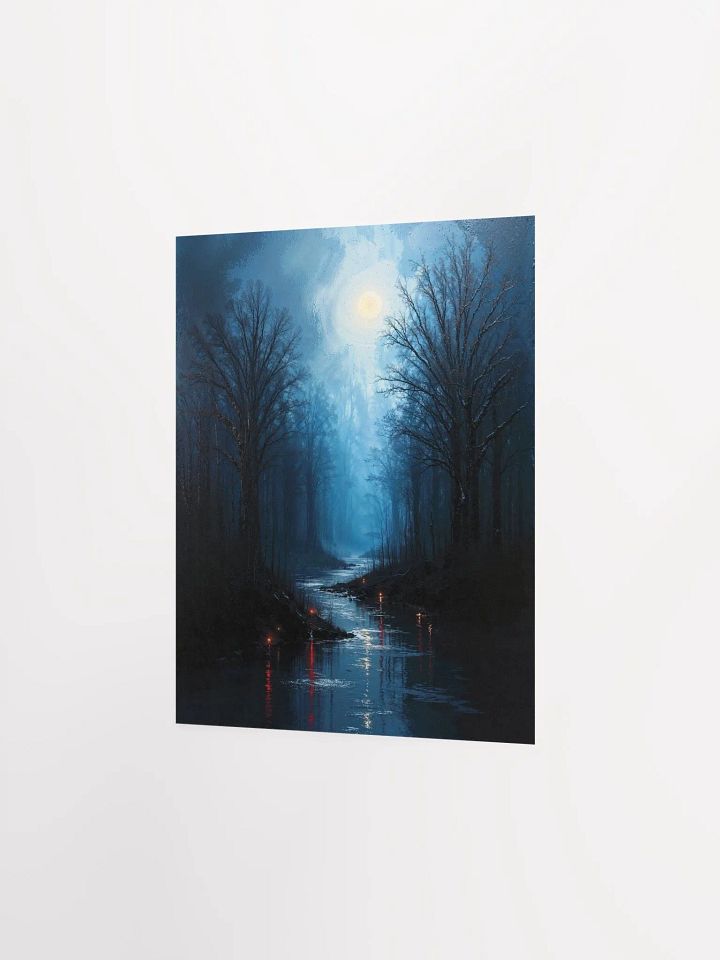 Moonlit Stream Poster product image (11)