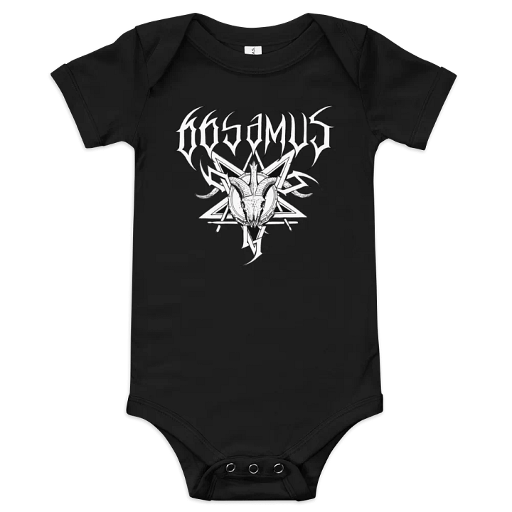 66Samus logo onesie (b&w) product image (1)