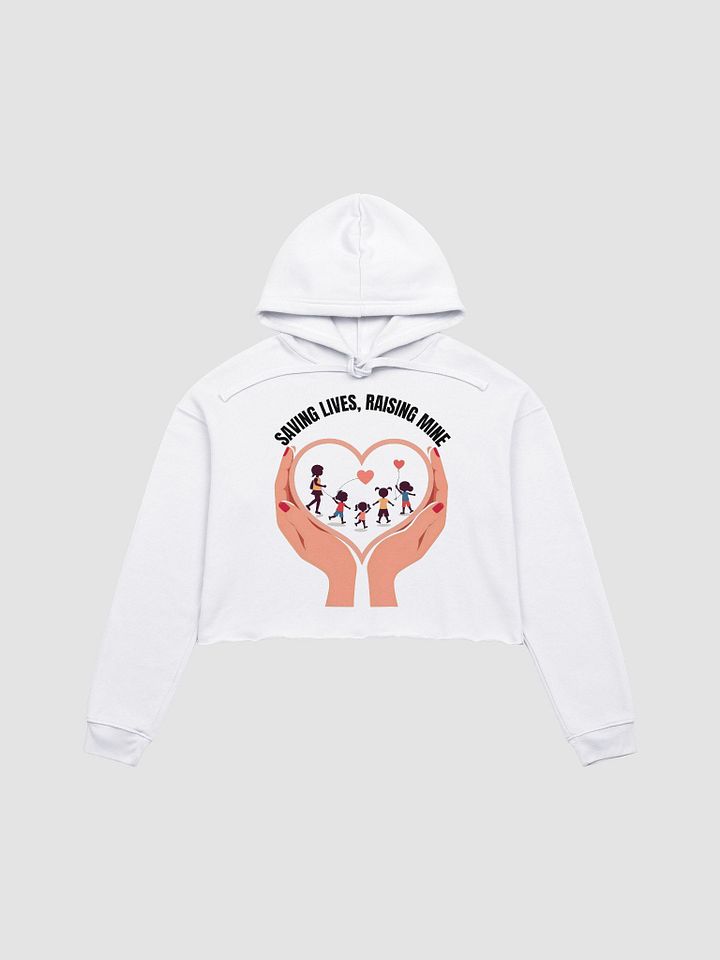 Love and Family Crop Hoodie product image (4)