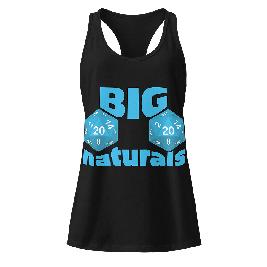 Big Naturals Racerback Tank product image (1)