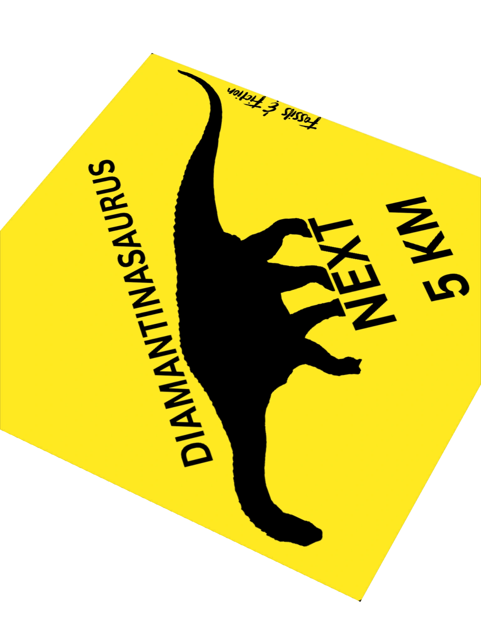 Sauropods Ahead Road Sign (Stickers) product image (9)