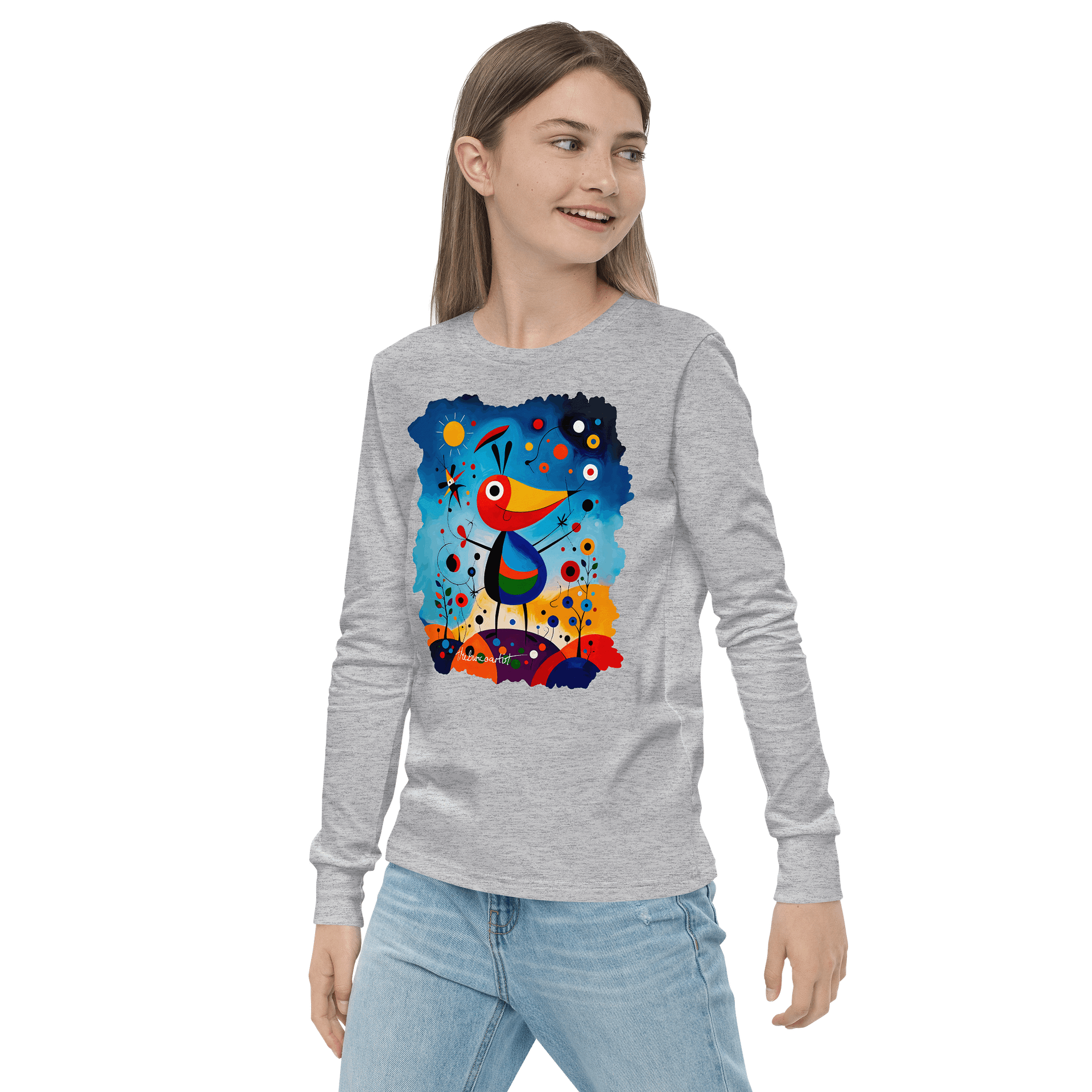 Bella+Canvas Youth Long Sleeve T-Shirt product image (3)