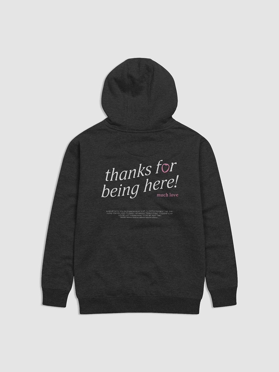 thanks for being here! Hoodie (Pink) product image (17)