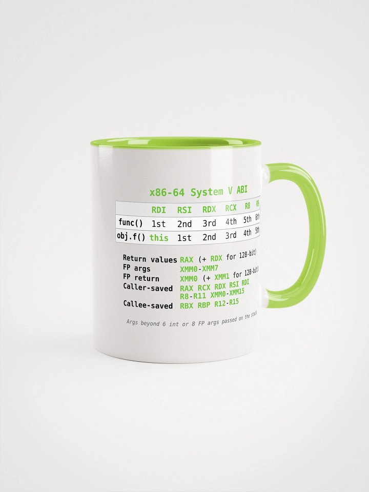 x86-64 ABI Mug product image (11)