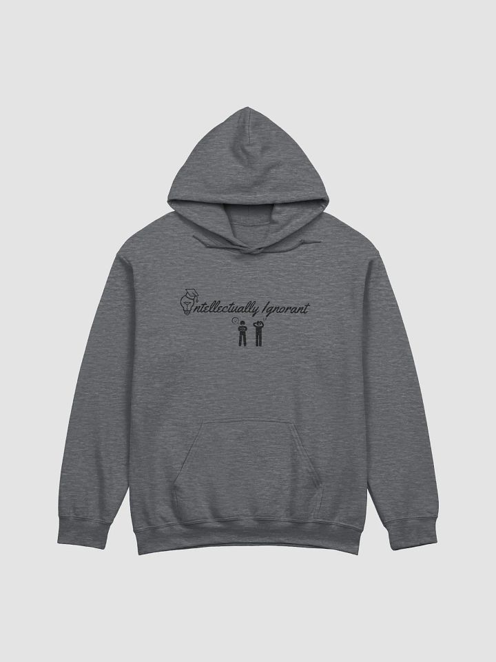 Intellectually Ignorant Hoodie ( Black Logo) product image (4)