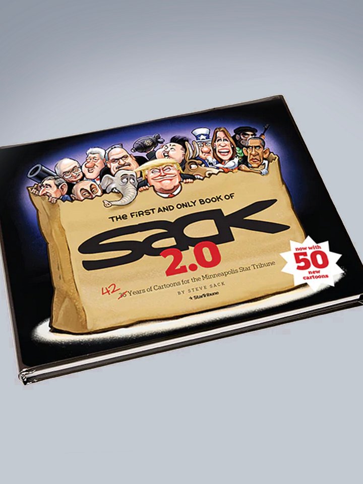 Signed copy of The First and Only Book of Sack product image (1)