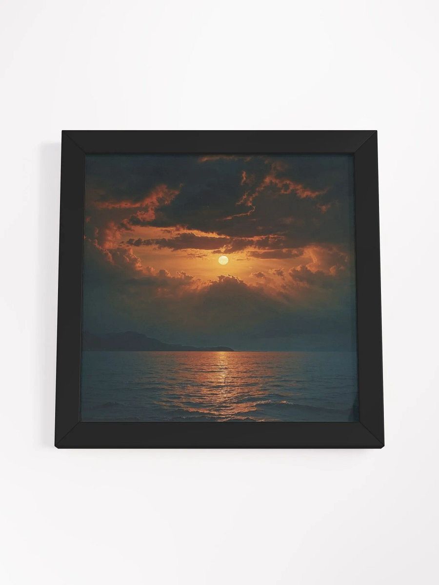 Sunset Seascape Framed Print product image (36)