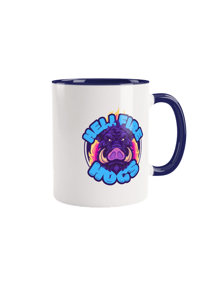 Hellfire Hogs Team Ceramic Mug with Color Inside product image (11)