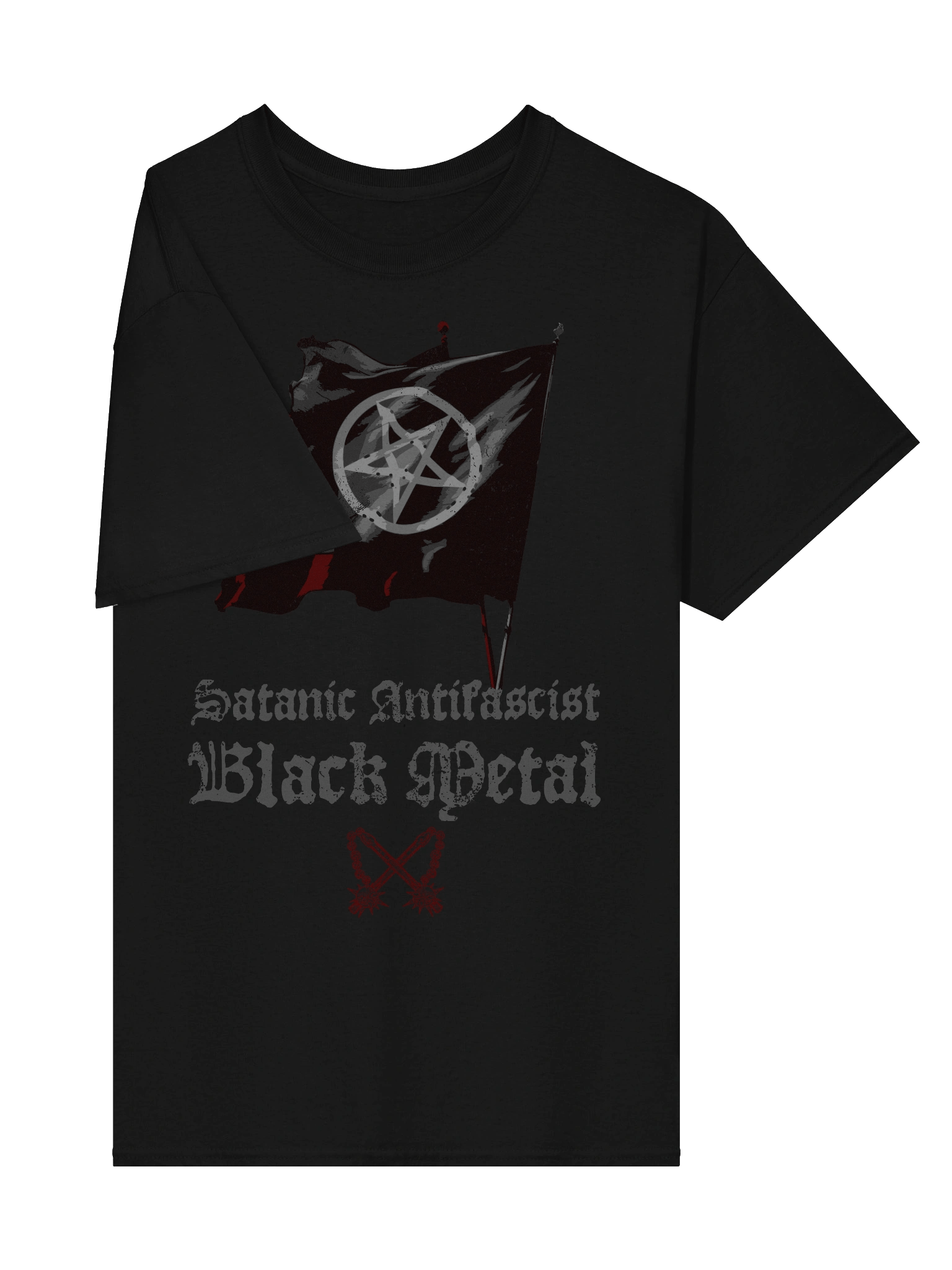Satanic Antifascist Black Metal Variant Tee product image (4)