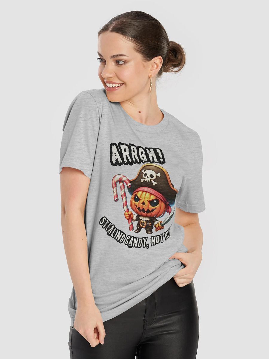 Pumpkin Pirate Candy Cane T-Shirt product image (47)
