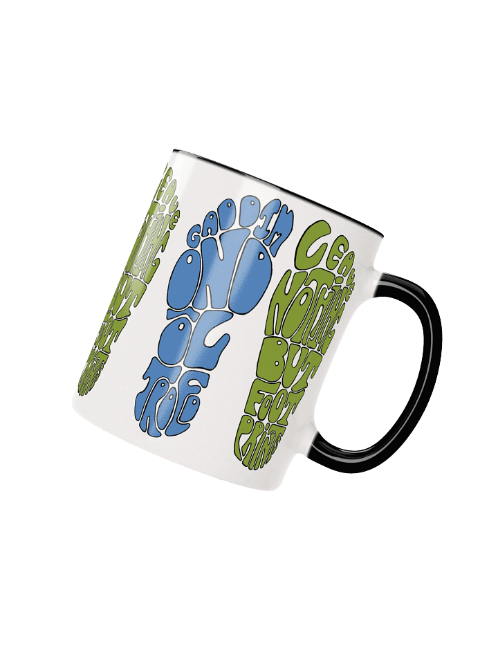 Bilingual Footprints inside colour mug product image (2)