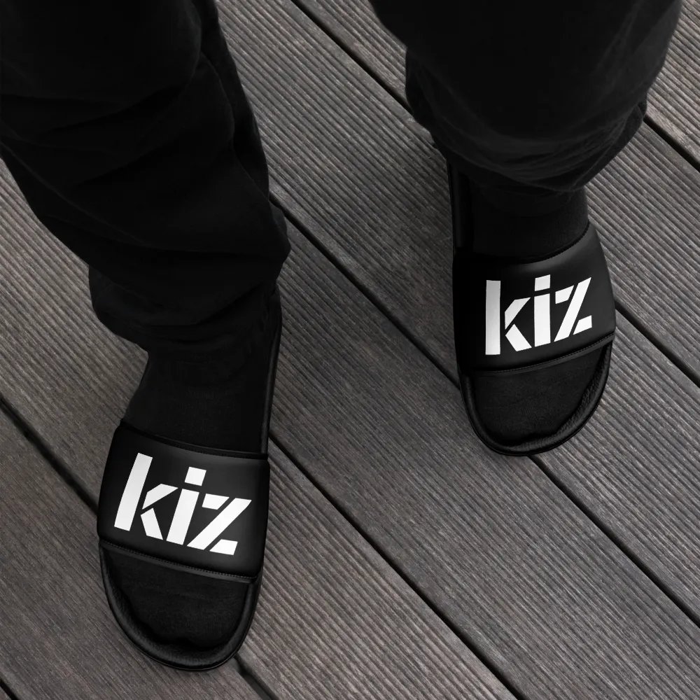 KIZ MEN'S SLIDES - BLACK / WHITE product image (8)