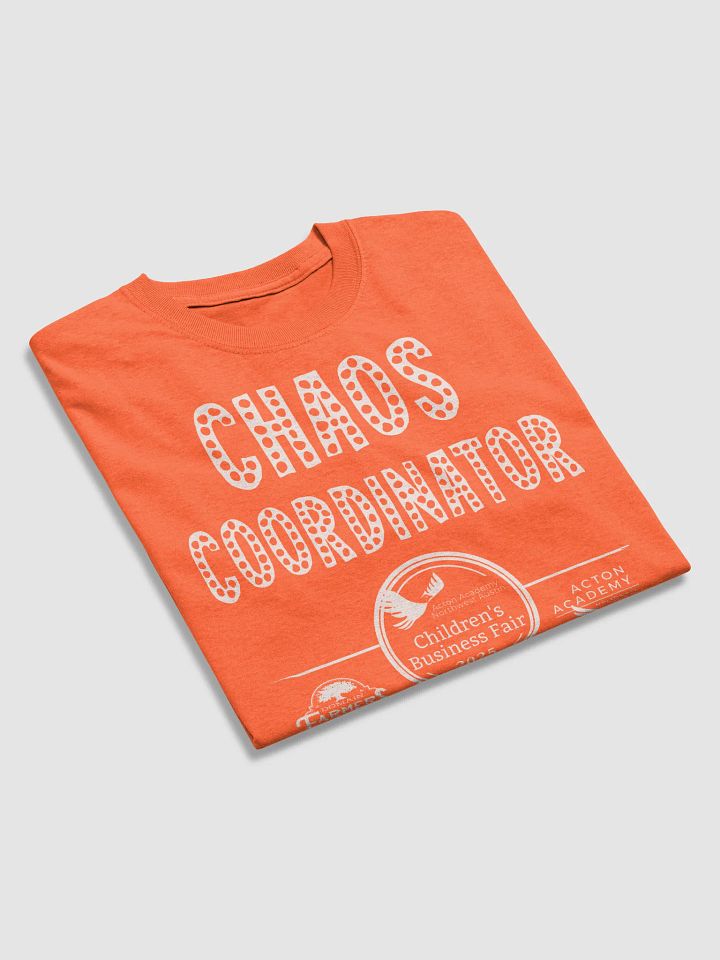 2025 AANWA CBF Coordinator T-Shirt - CHAOS COORDINATOR (Adult Size) product image (2)