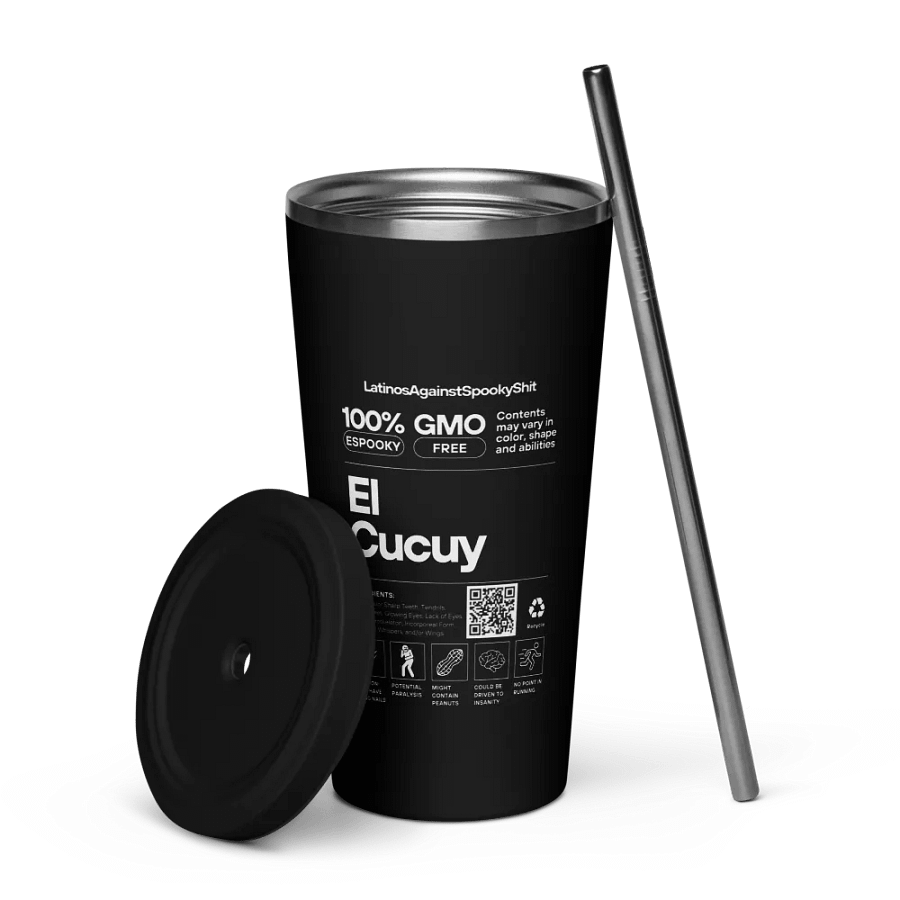 El Cucuy Nutrition Label Tumbler product image (5)
