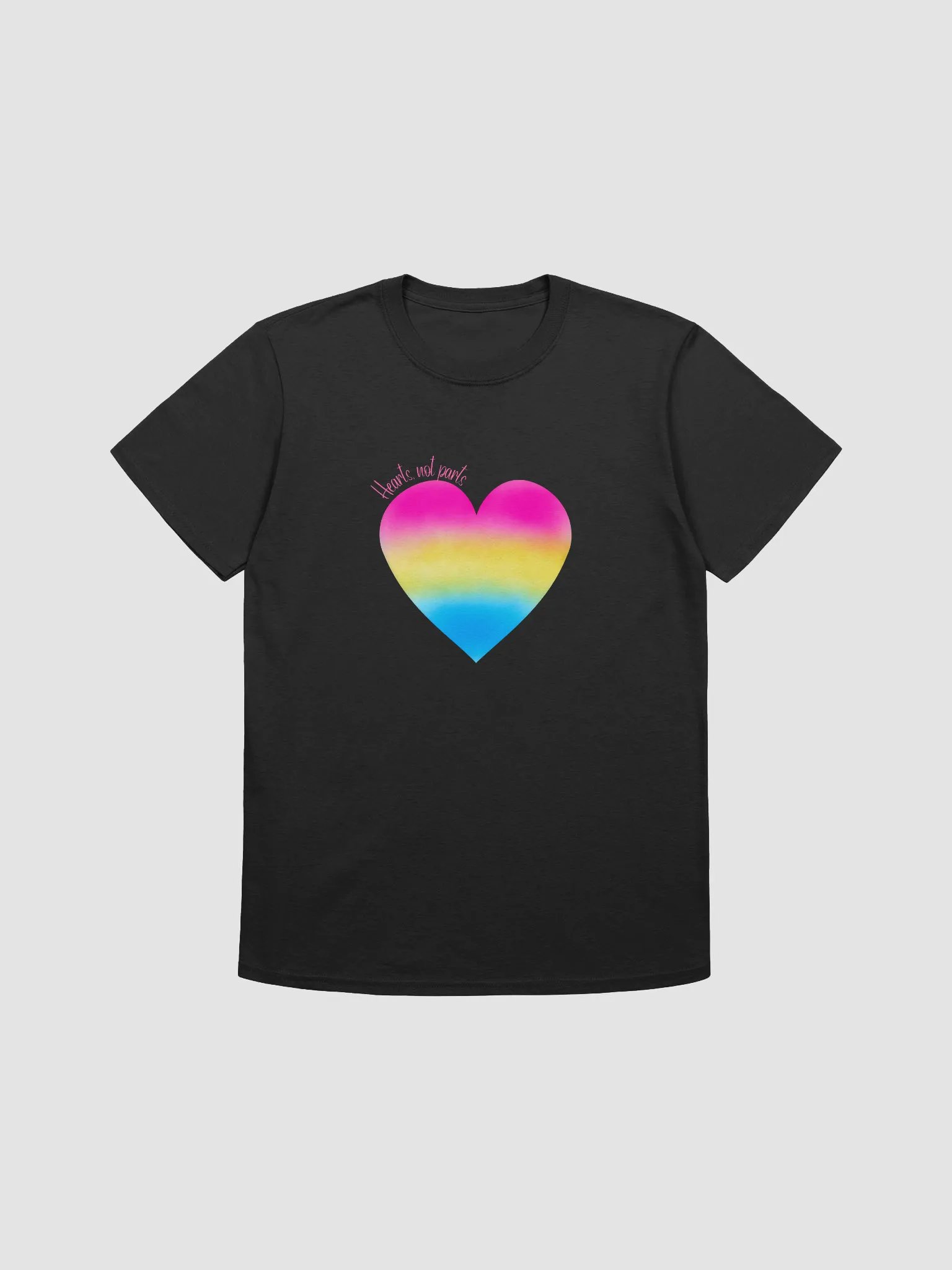 Hearts not parts unisex tee product image (1)