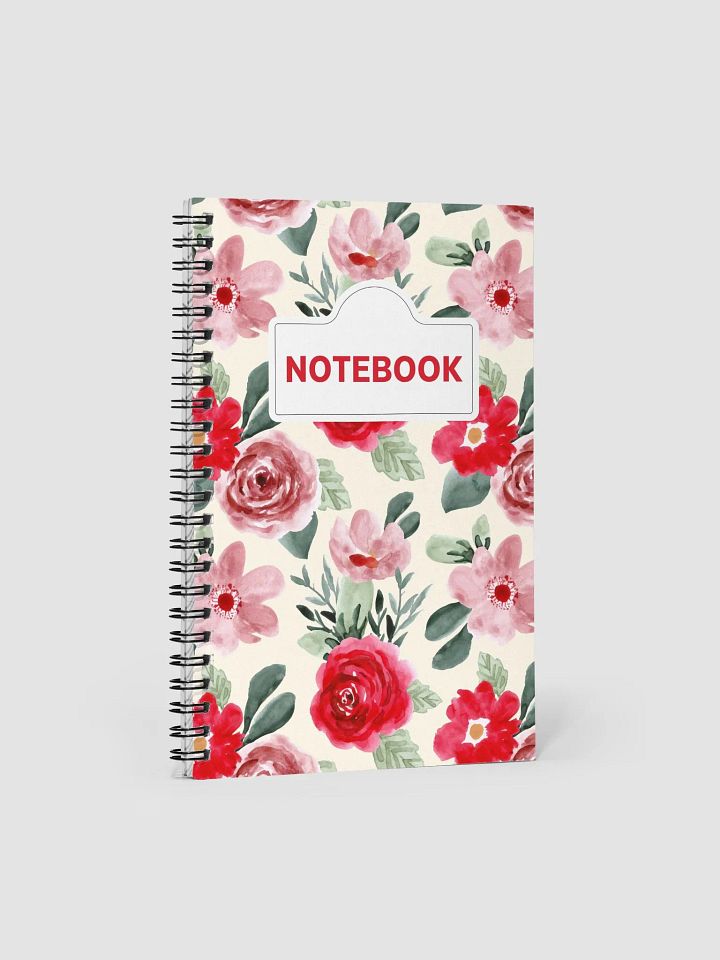 Floral Fantasy Spiral Notebook product image (1)