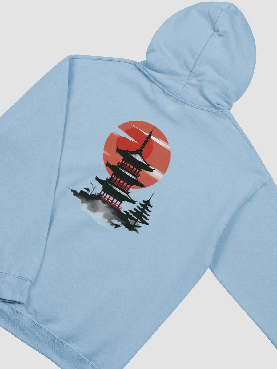 🔥 Japanese Sports Car & Samurai Temple Hoodie – Power & Tradition in One Design! 🚗⛩️ product image (3)