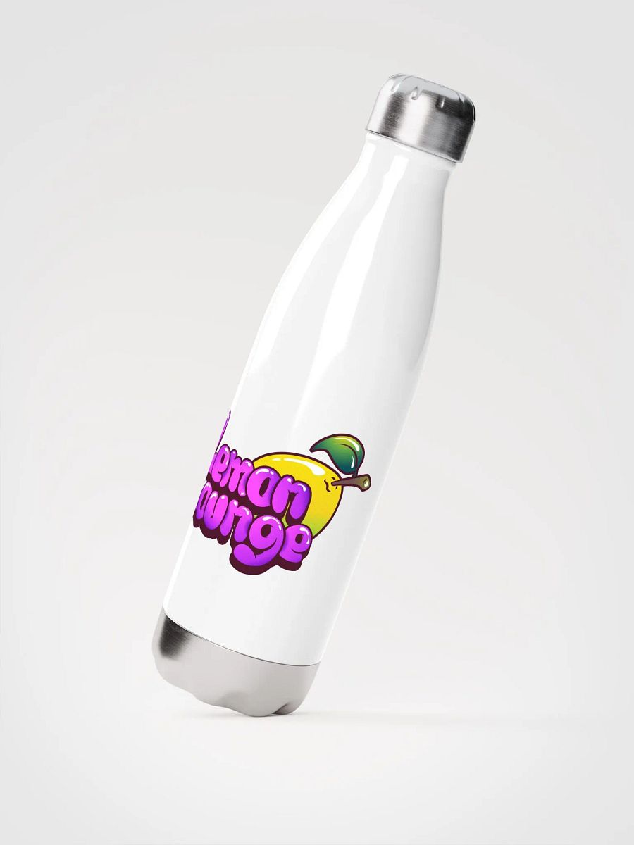 Lemon Lounge Stainless Steel Water Bottle product image (2)
