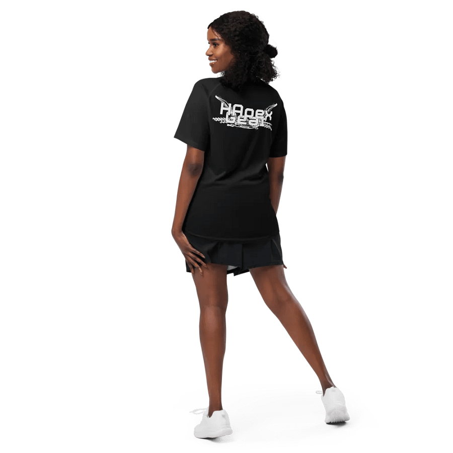 Unisex Sports Jersey - White HApex Gear White Logo product image (5)