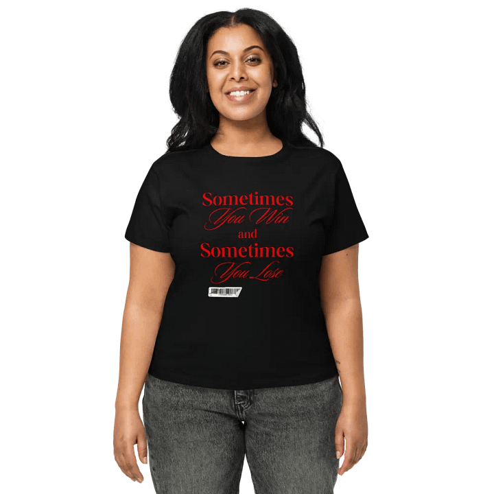 Win-Lose Wisdom High-Waisted Tee product image (1)