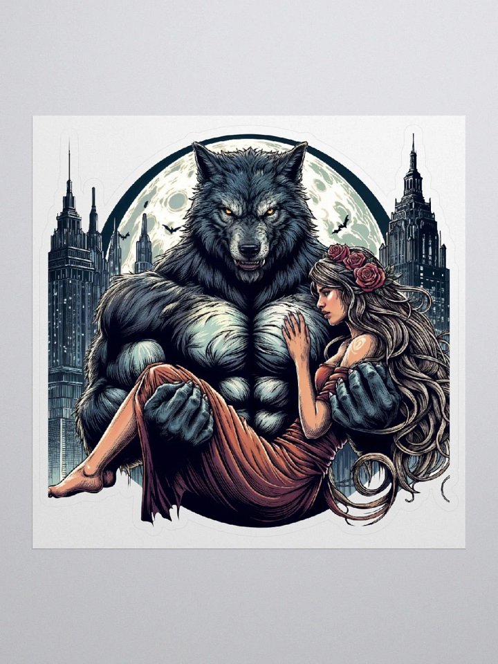 Urban Wolf Protector -Sticker product image (1)