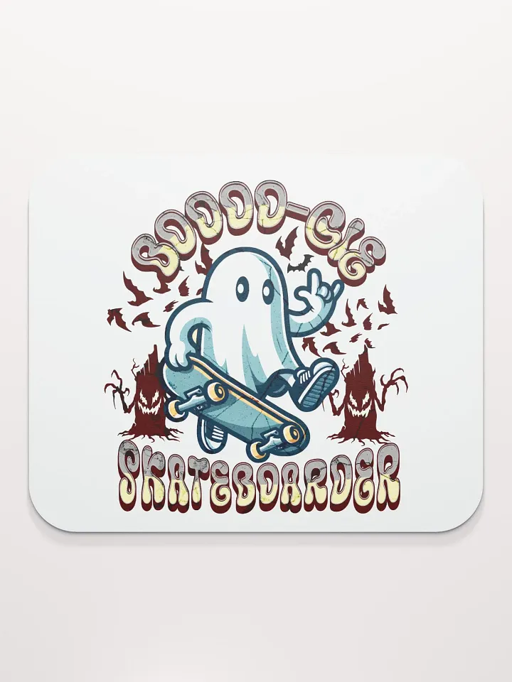 Boooo-gie Skateboarder Spooky Mouse Pad product image (2)